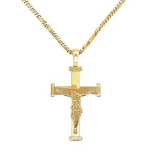 18KT Crucified Jesus Pendant
