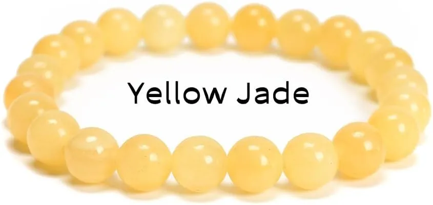 2Pcs Mixed Gemstones Bead Double Protection Bracelet Set-Stone Round Beaded Stretchy Bracelets for Women Men