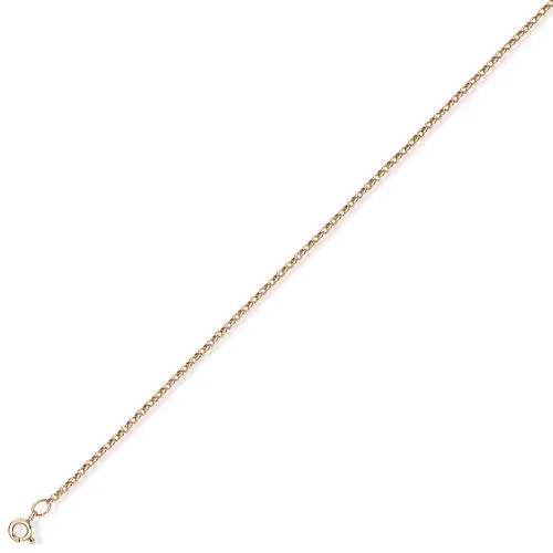 9ct yellow gold belcher link chain 11463