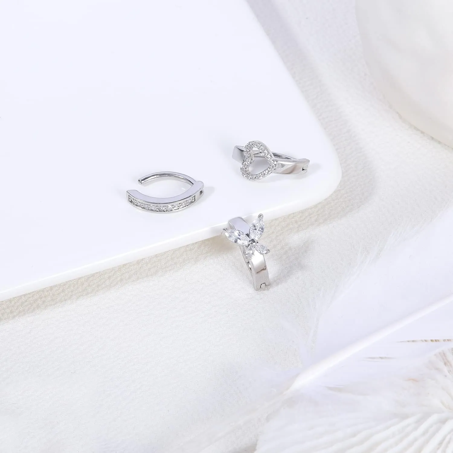 Belly Button Rings: Hypoallergenic Surgical Steel and Gold Clicker Rings