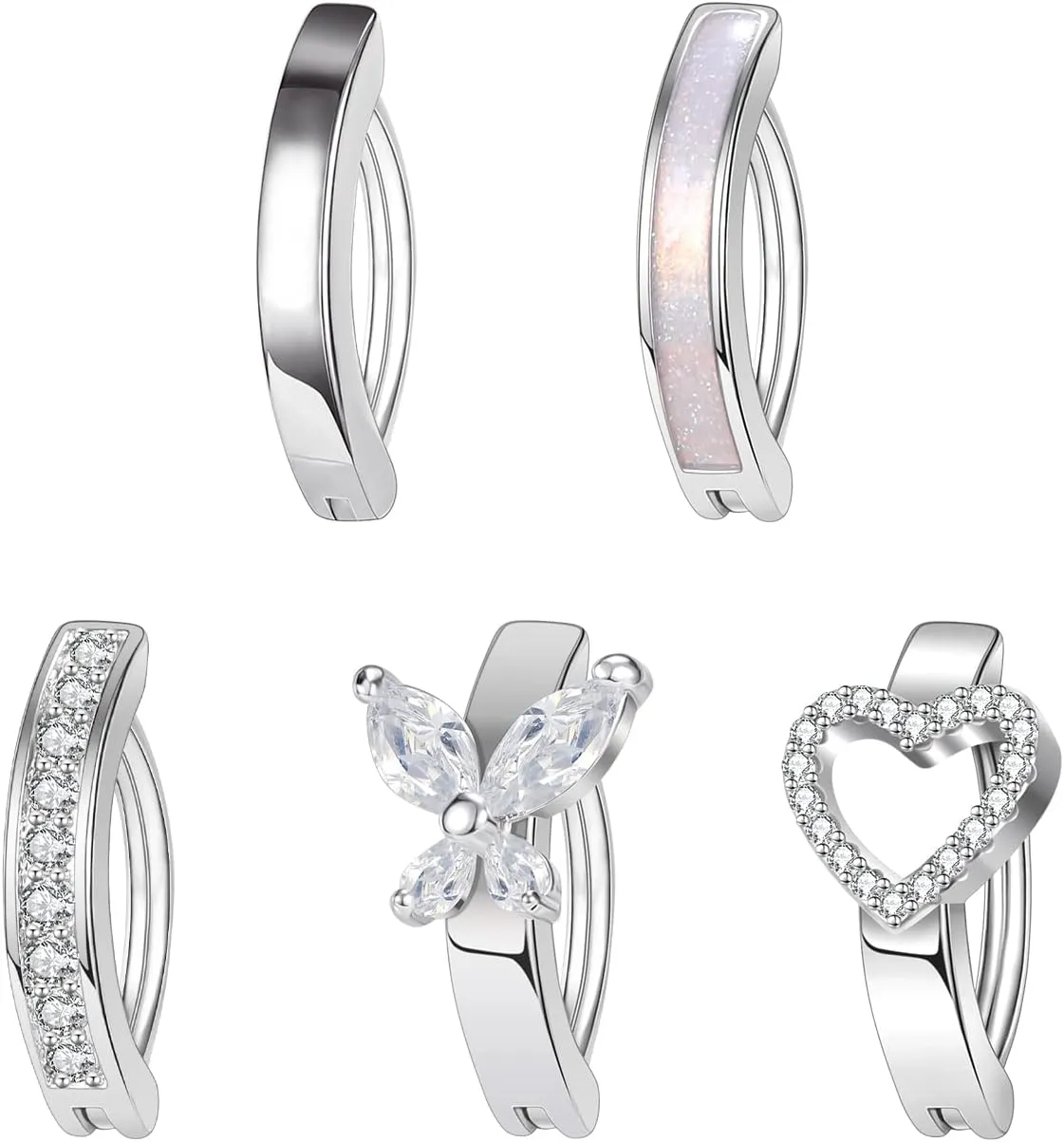 Belly Button Rings: Hypoallergenic Surgical Steel and Gold Clicker Rings