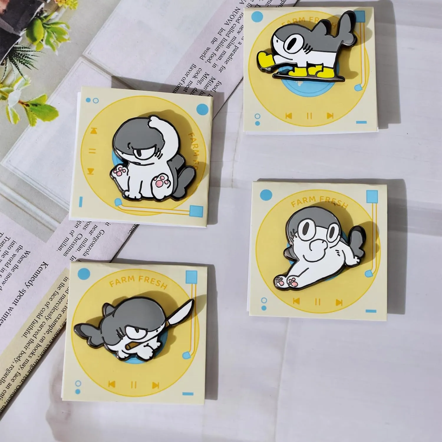 Brooch, Enamel BroochesUnique Anime Pin for Backpacks, Clothes,Bags