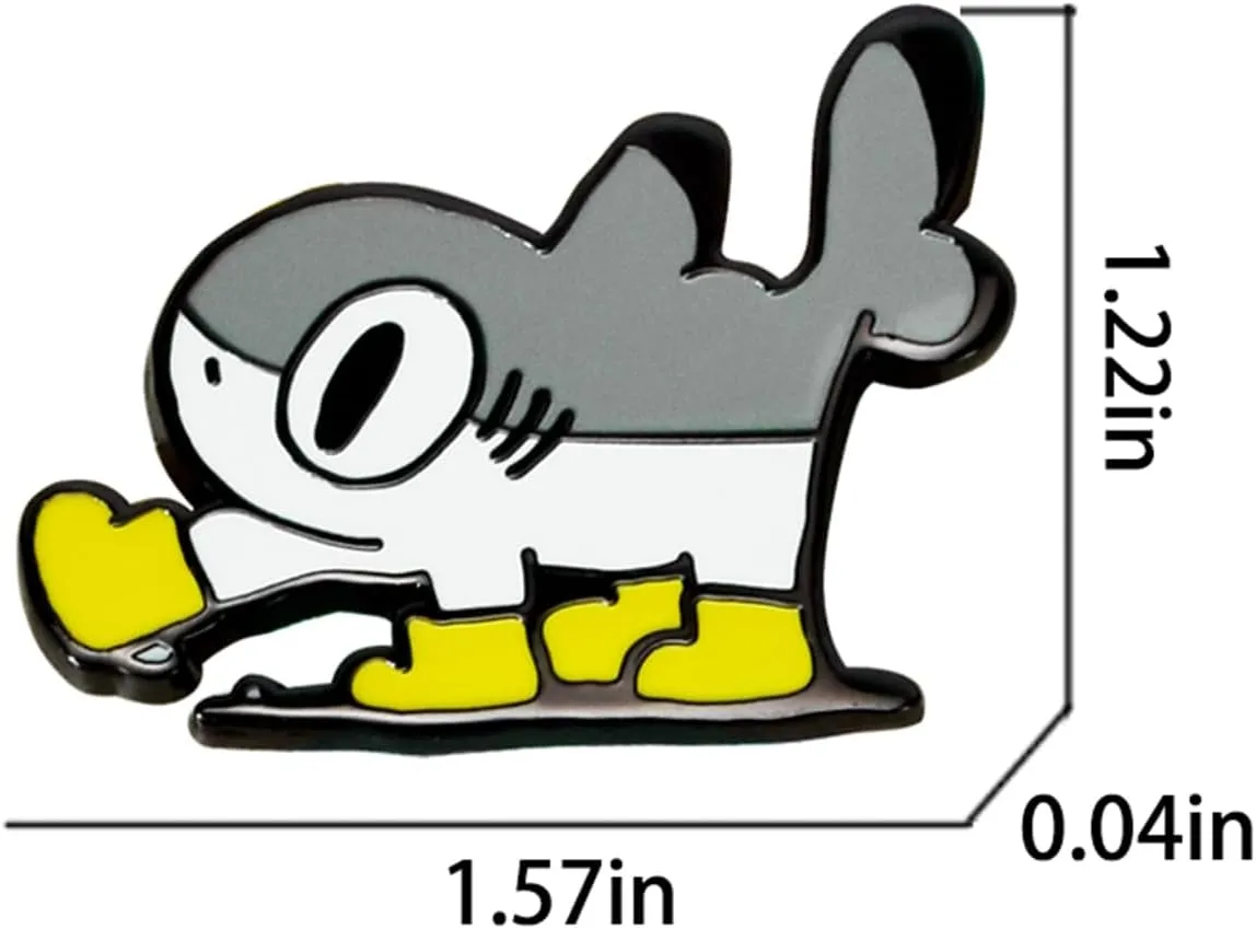 Brooch, Enamel BroochesUnique Anime Pin for Backpacks, Clothes,Bags