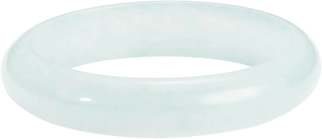 CAITLYNMINIMALIST Natural Jade Crystal Lucky Green Gemstone Skinny Stacking Band Dainty Ring Gift For Women