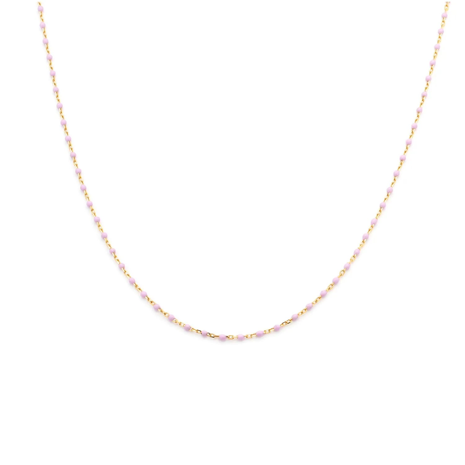 Candy Chain Necklace | Lilac & Gold