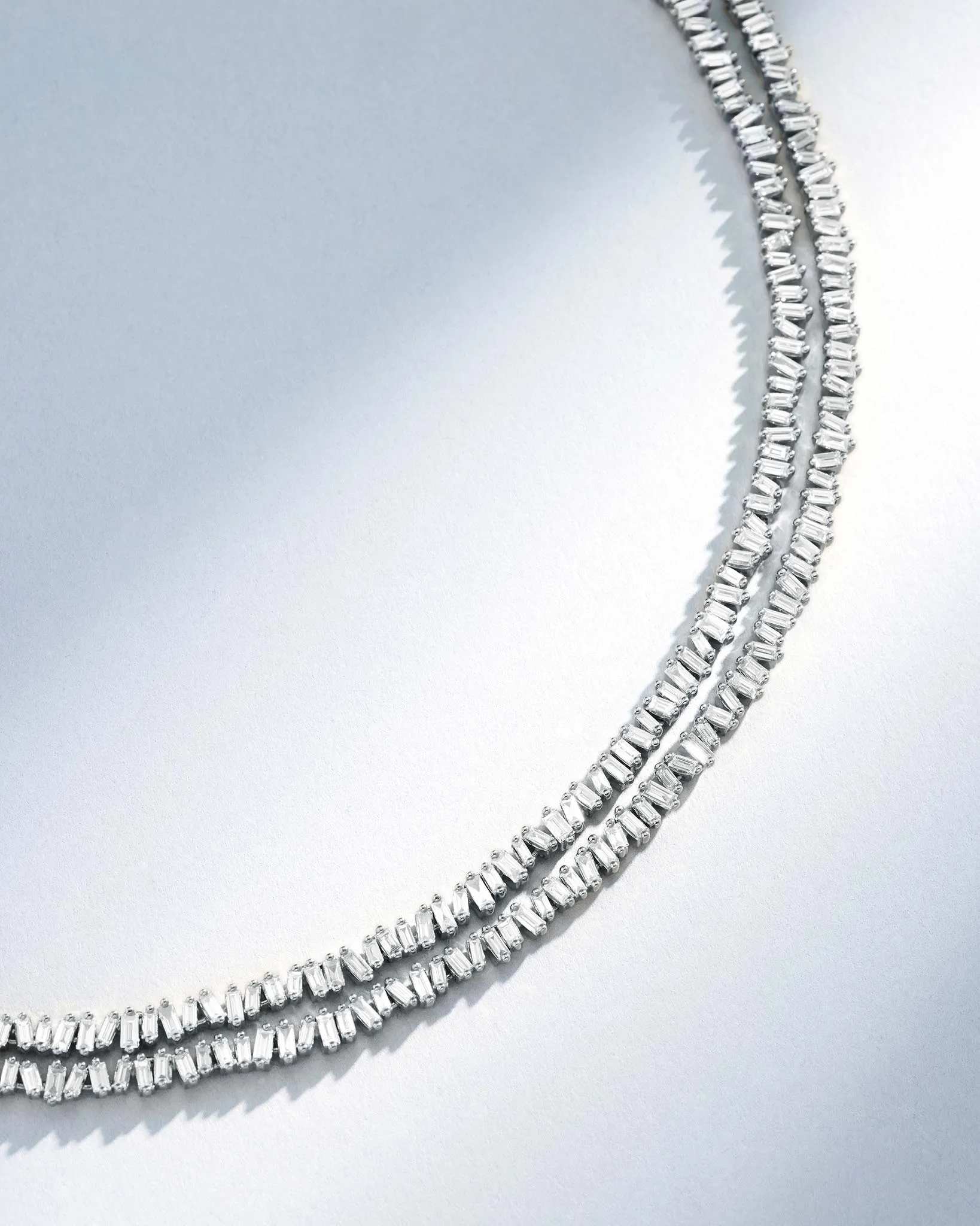 Classic Diamond 36" Inch Full Mini Tennis Necklace