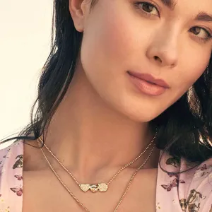Cloud Haven Dainty Pit Bull Heart Necklace