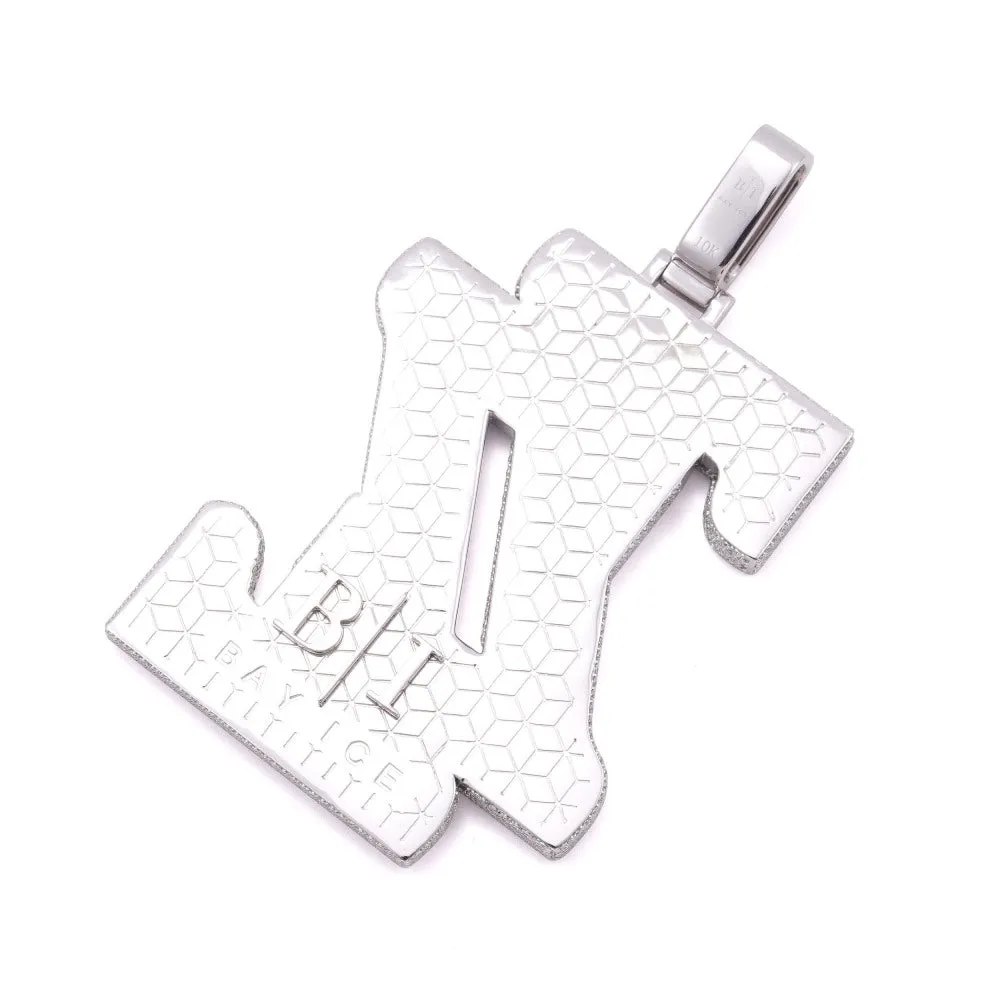 Custom Iced Out "ZZ" Pendant