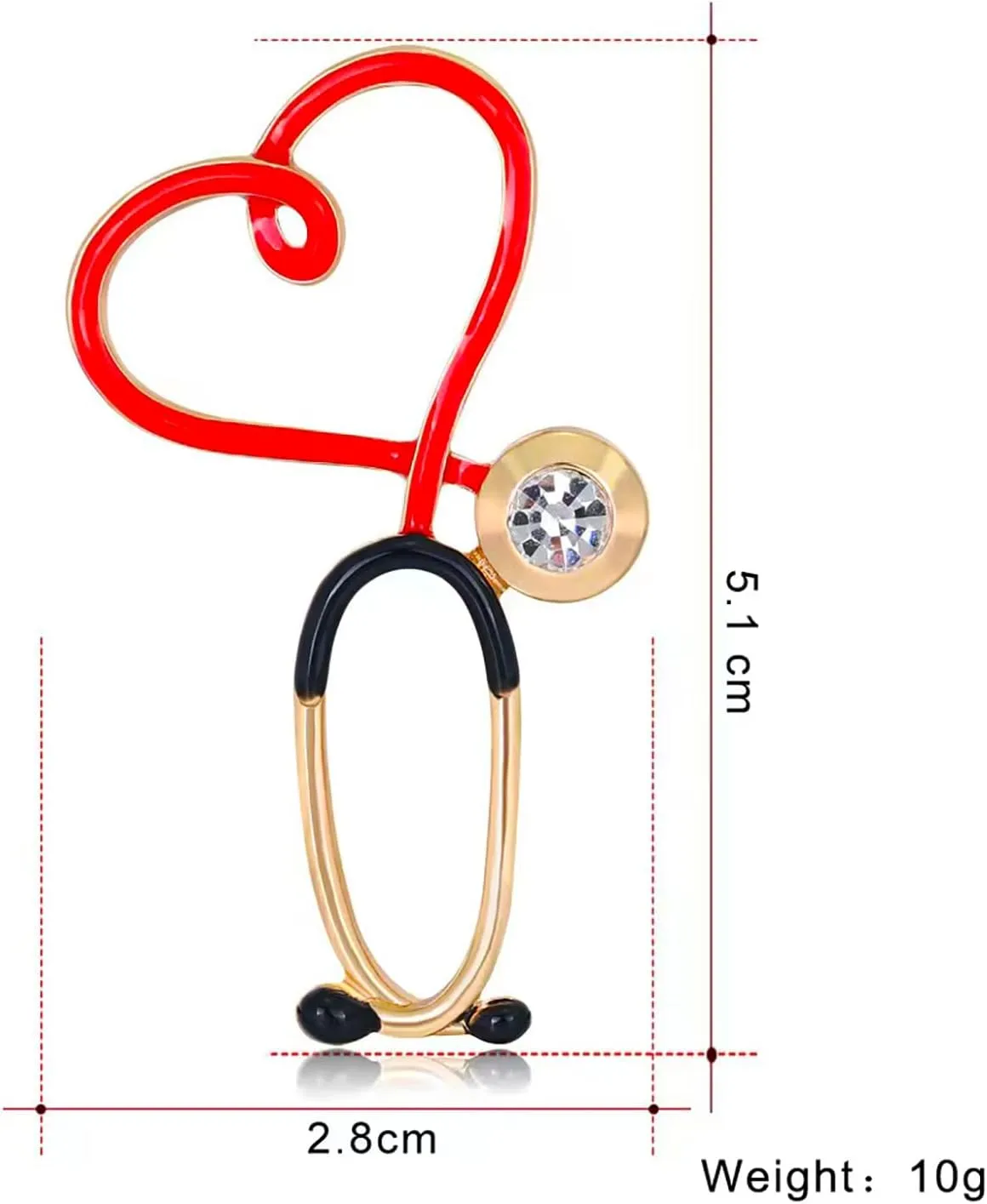 Cute Pins Pin Girls' Brooches Women's Brooches & Pins Medical Jewelry Enamel Brooch Set Nurse Doctor Graduation Medical Student for Woman Chemistry Brooch