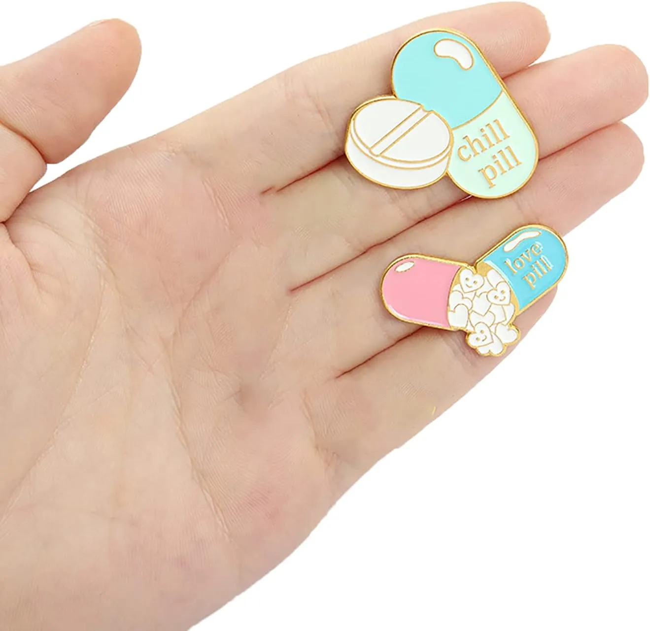 Cute Pins Pin Girls' Brooches Women's Brooches & Pins Medical Jewelry Enamel Brooch Set Nurse Doctor Graduation Medical Student for Woman Chemistry Brooch