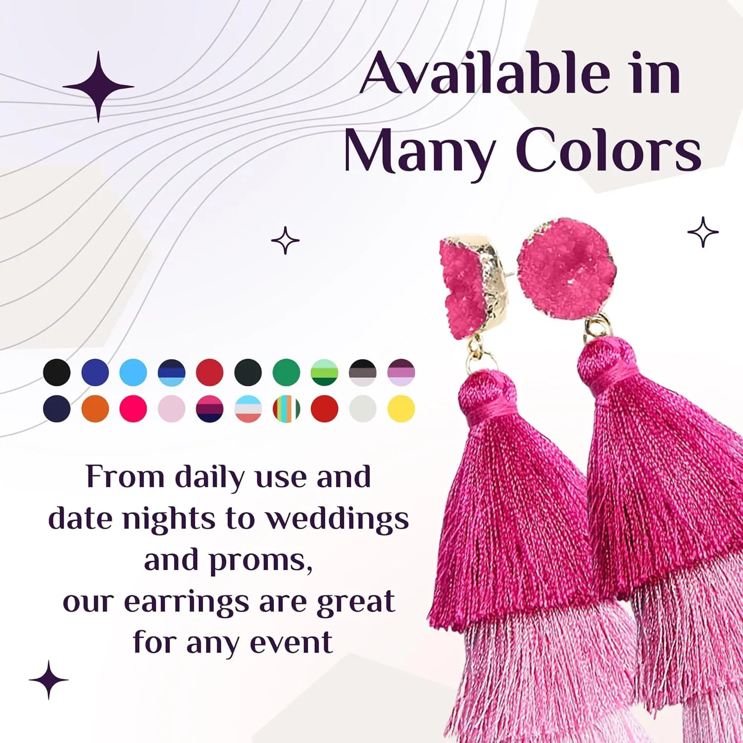 Earrings for Women, Tassel Earrings for Women