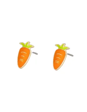Easter Carrot Stud Earrings