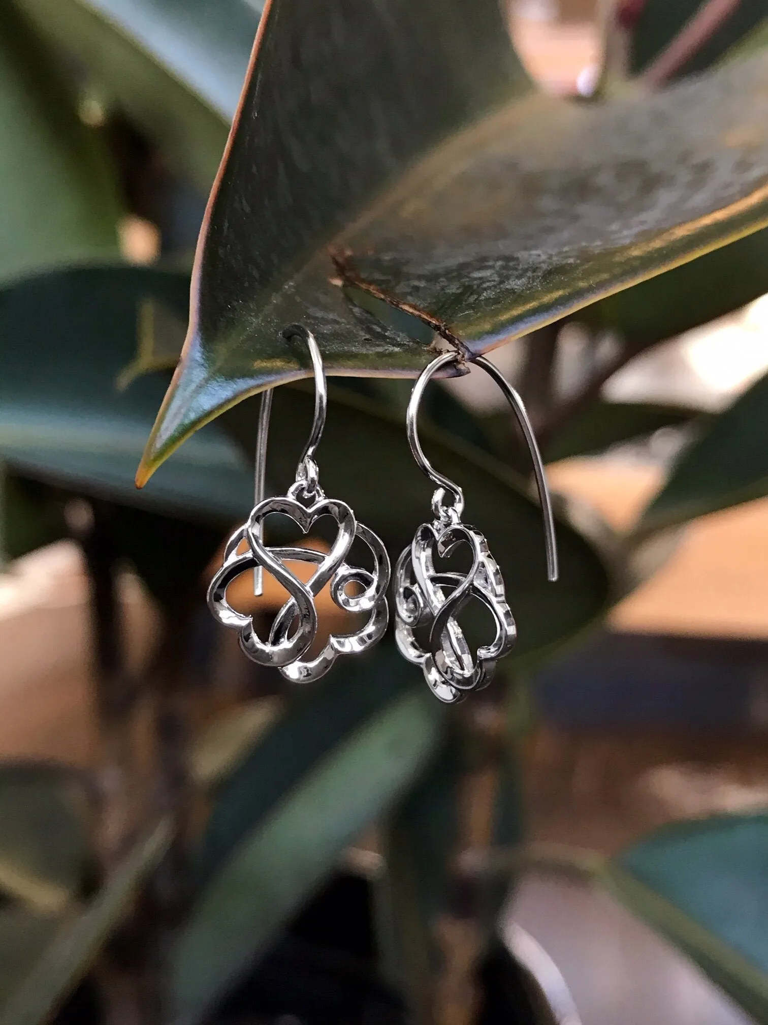 Entwined Hearts Earrings