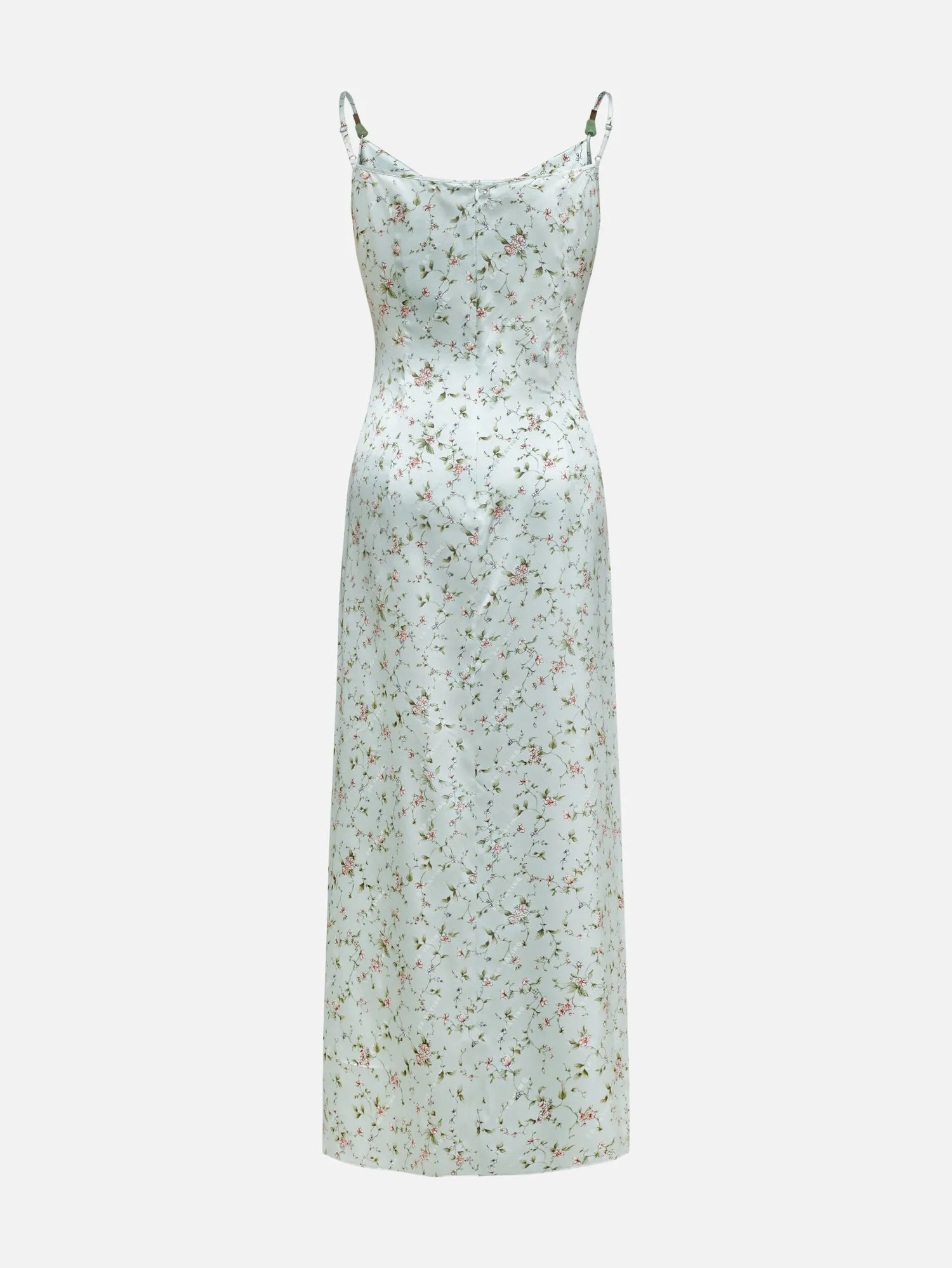 EP YAYING Silk Floral Dress EGJES4212AG