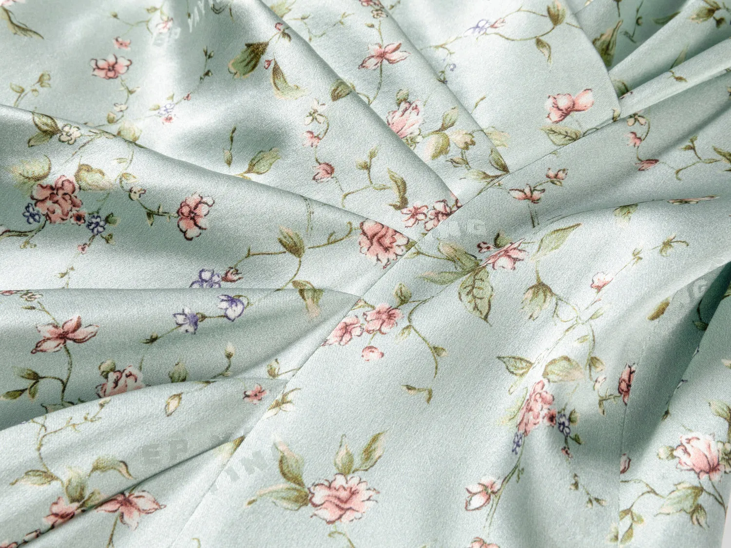 EP YAYING Silk Floral Dress EGJES4212AG