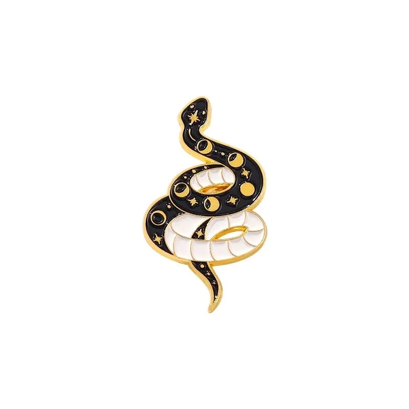 Fashion Pin Animal Snake Alloy Plating Unisex Brooches