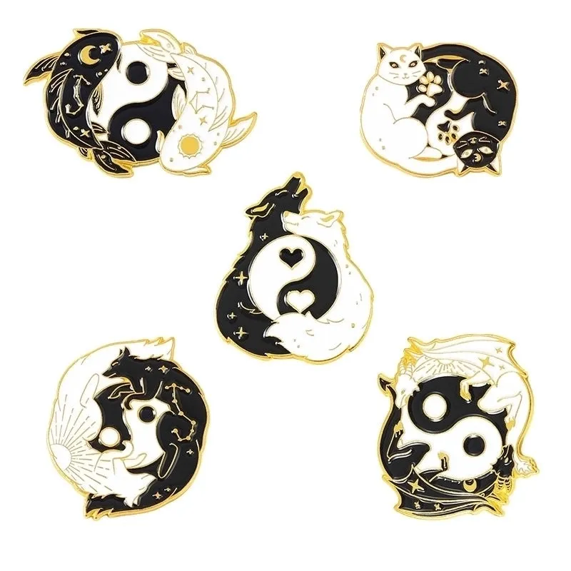 Fashion Pin Gossip Animal Alloy Plating Unisex Brooches