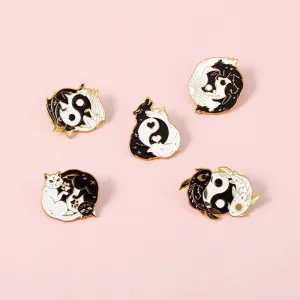 Fashion Pin Gossip Animal Alloy Plating Unisex Brooches