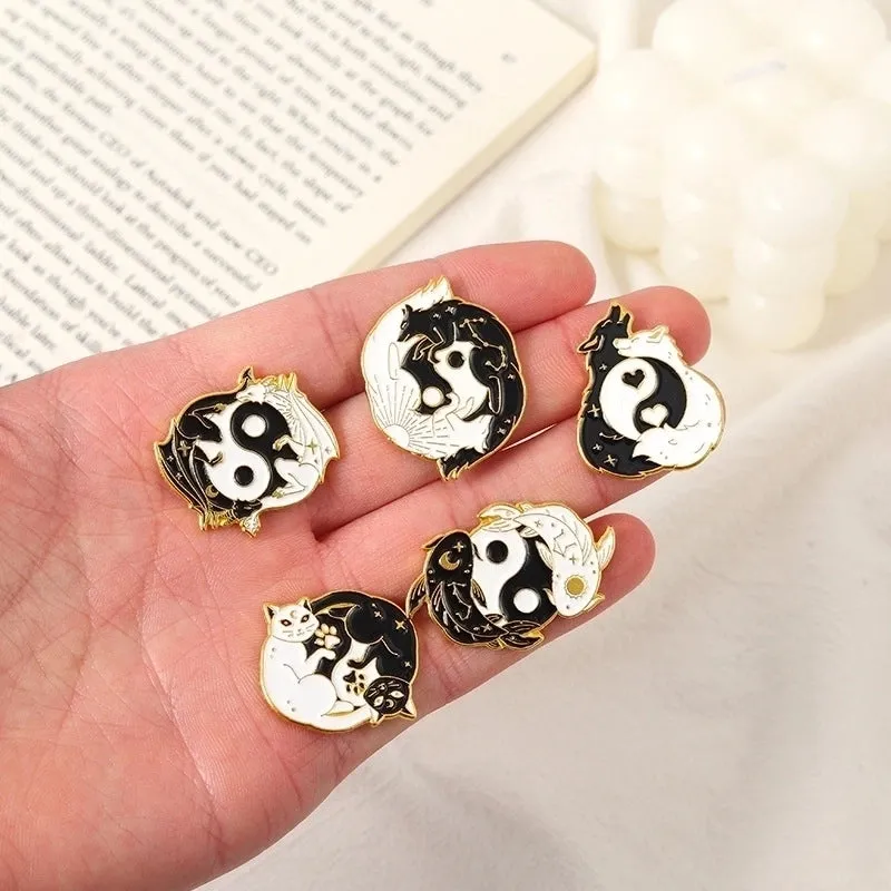 Fashion Pin Gossip Animal Alloy Plating Unisex Brooches