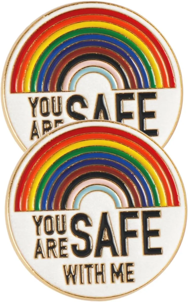 GALPADA Metal Enamel Pin Lapel Pin Brooches Jewelry for Women Gold Safety Pins