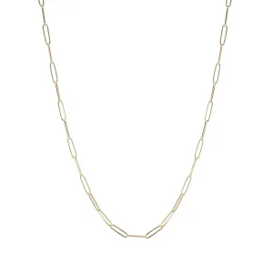 Gold Penelope Paperclip Chain