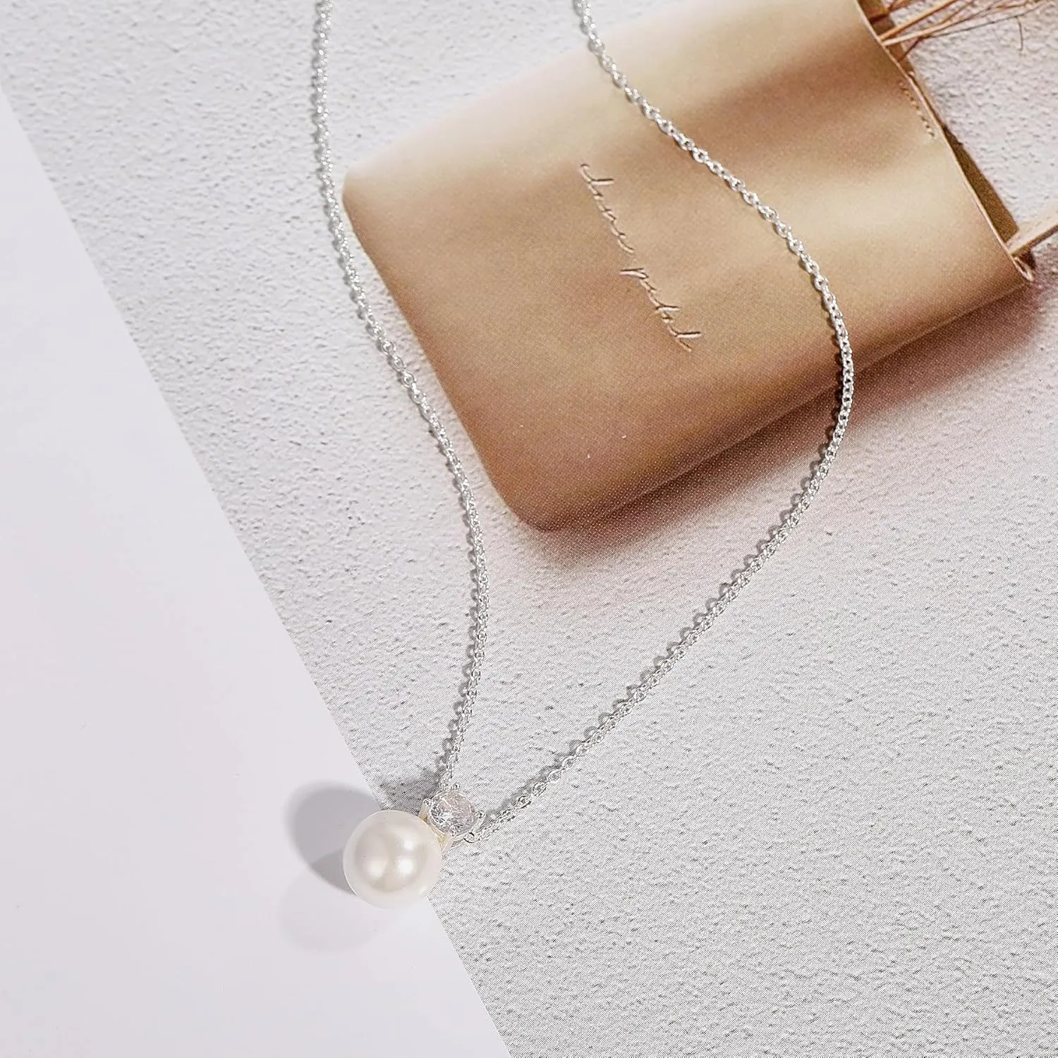 Gold/Silver Necklace for Women,Layered Gold Plated Chain Necklace Set Non Tarnish,Gold Layering Stacked Simple Everyday Waterproof Necklaces Jewelry