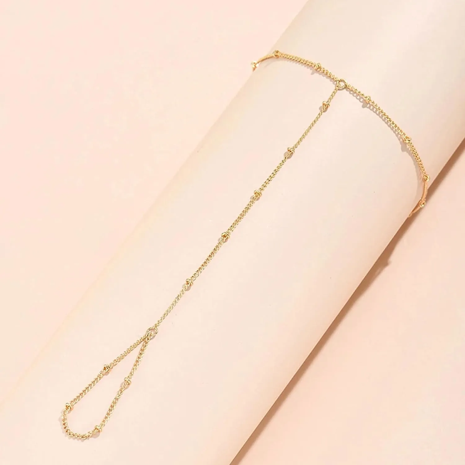 Hand Chain Silver Bangle Gold Bangle Bracelet Silver Bangles Bracelets for Women Cuff Bracelets Ring Bracelet Hand Chain Gold Silver Hand Chain Bracelet