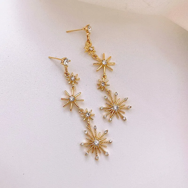 Lucinda's Sparkling Statement Earrings