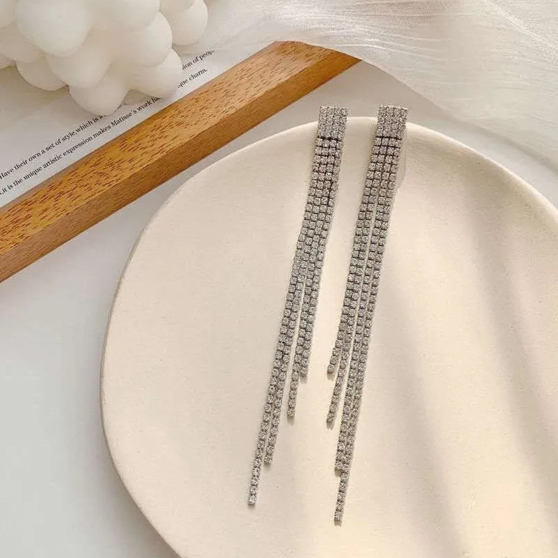 Lucinda's Sparkling Statement Earrings