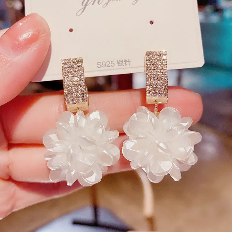 Lucinda's Sparkling Statement Earrings