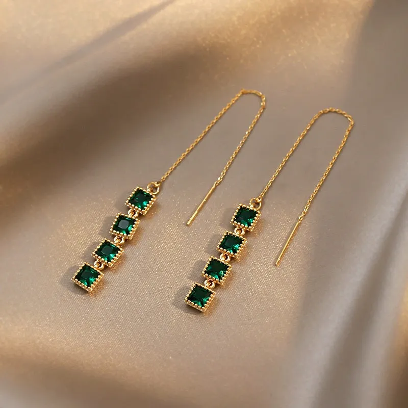 Lucinda's Sparkling Statement Earrings