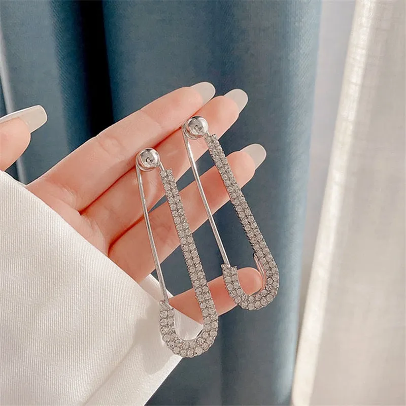Lucinda's Sparkling Statement Earrings