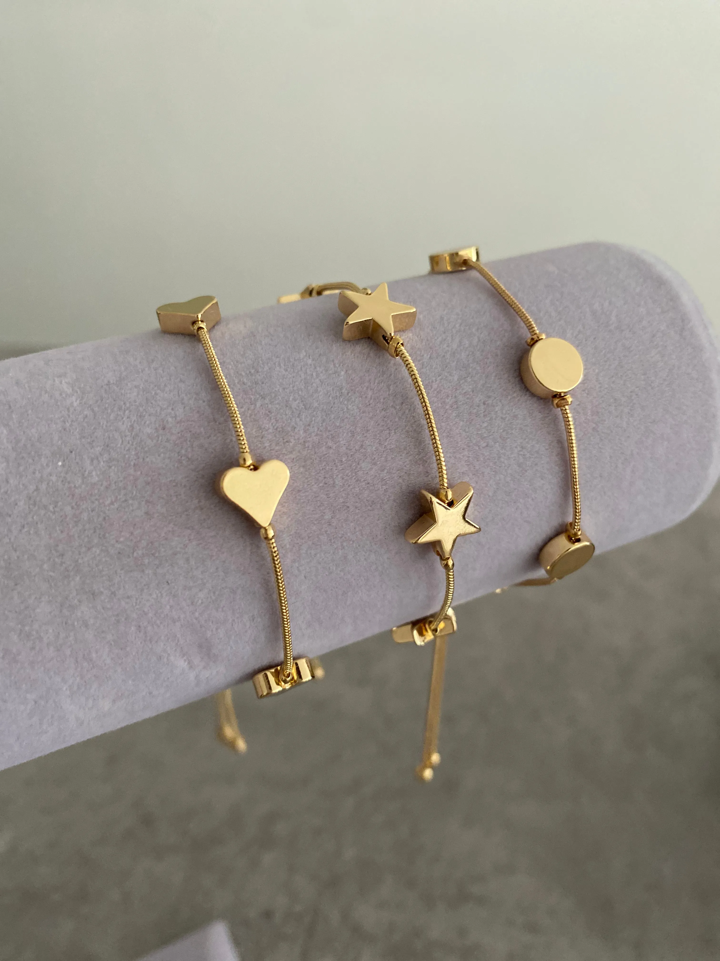 Luck Stacker Bracelet - Gold