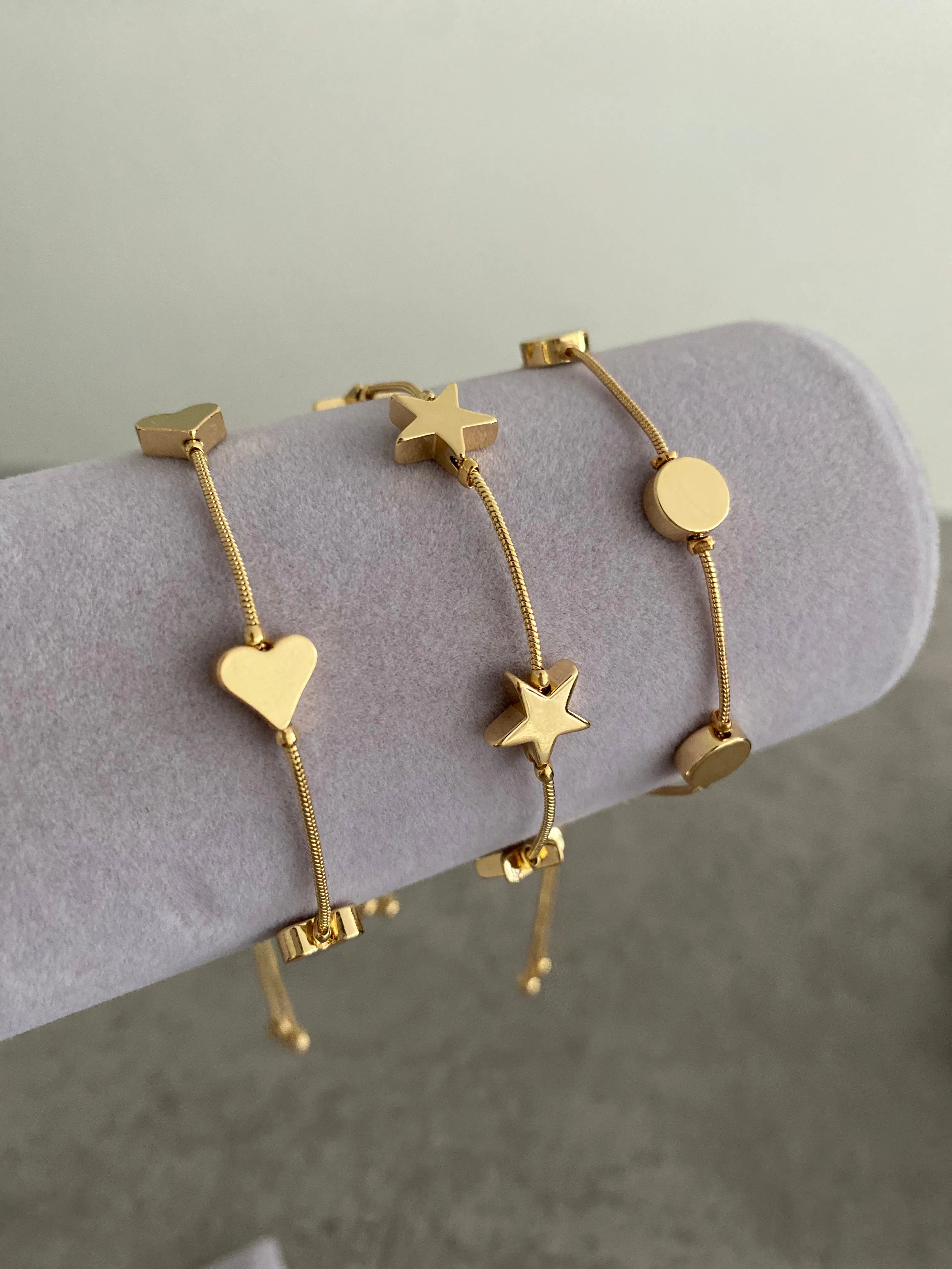 Luck Stacker Bracelet - Gold