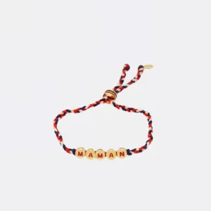 Maman Cord Bracelet (Vintage Gold   Multi)