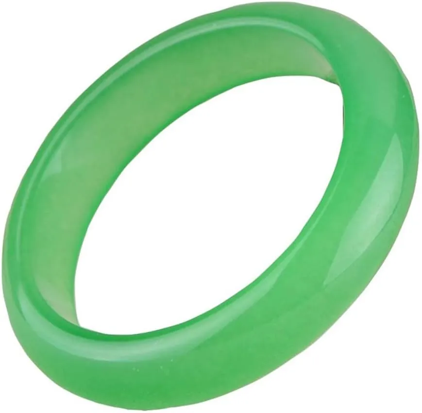 Natural Emerald Jade ice all Green Jade Bracelet Bangle for Women