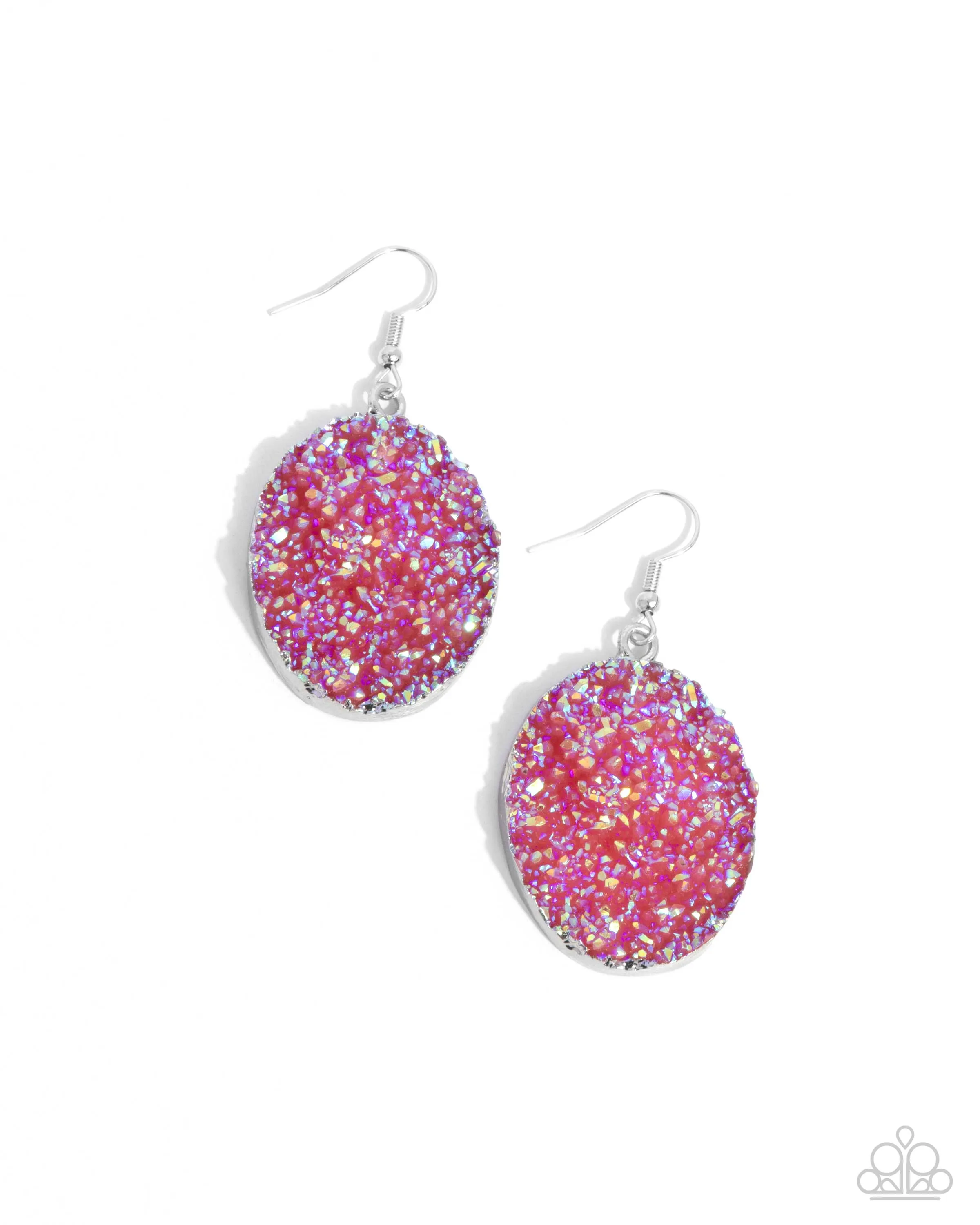 Necklaces Dreamy Druzies - Pink SET