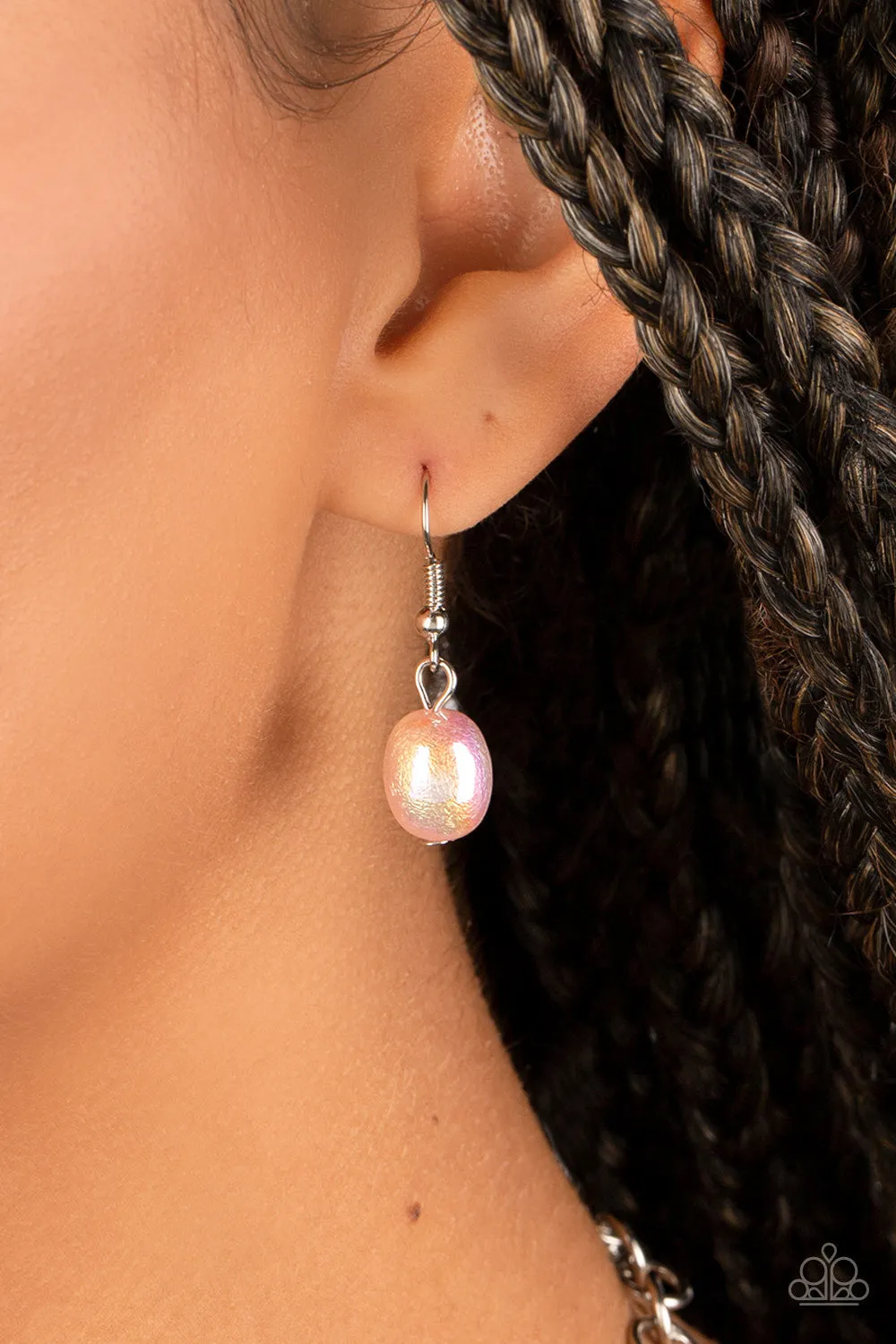 Necklaces Interstellar Serenity - Pink N2309