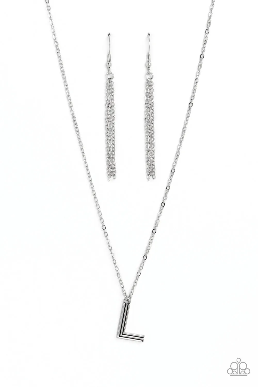 Necklaces Leave Your Initials - Silver - L