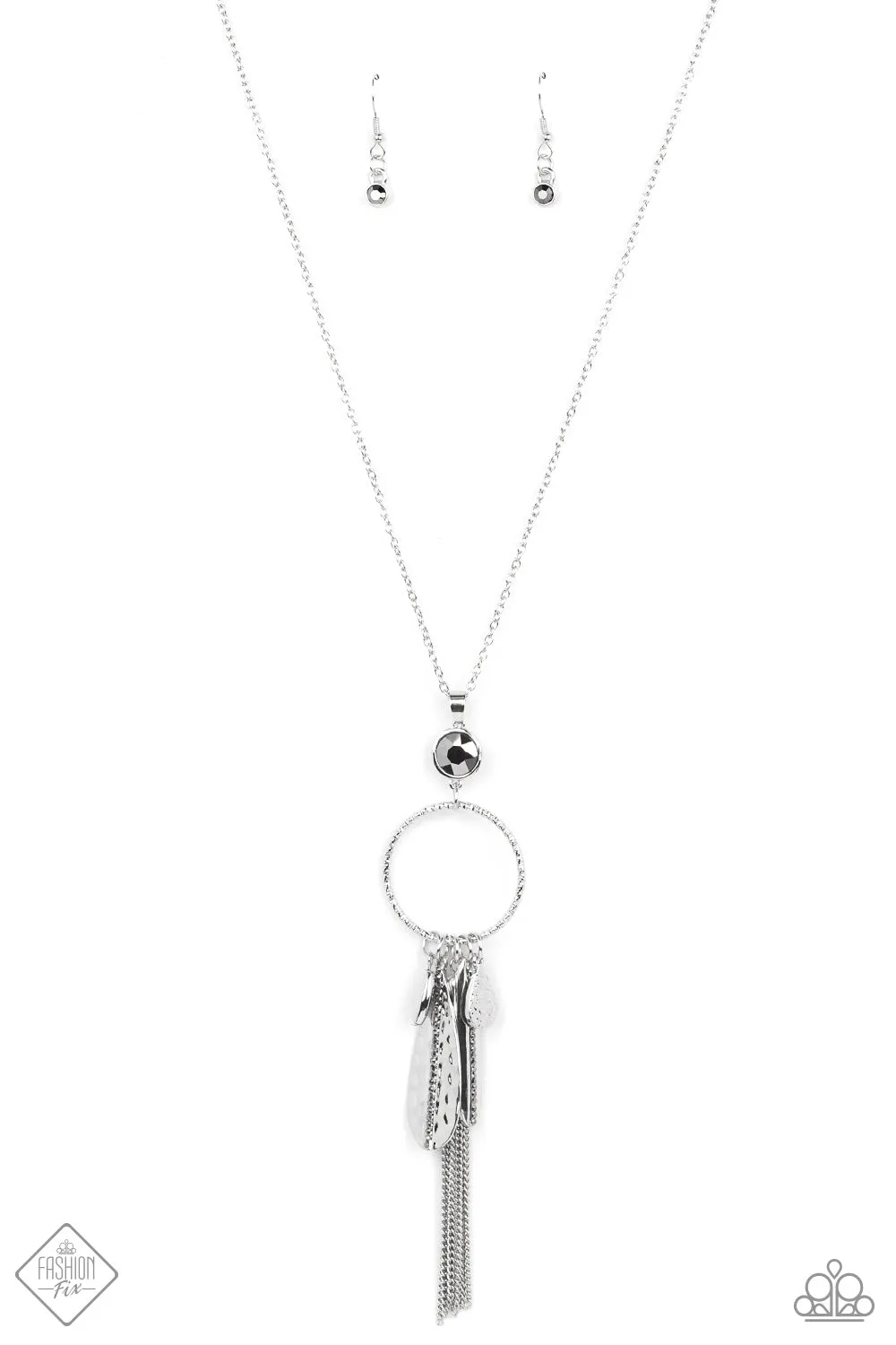 Necklaces Tastefully Tasseled - Silver