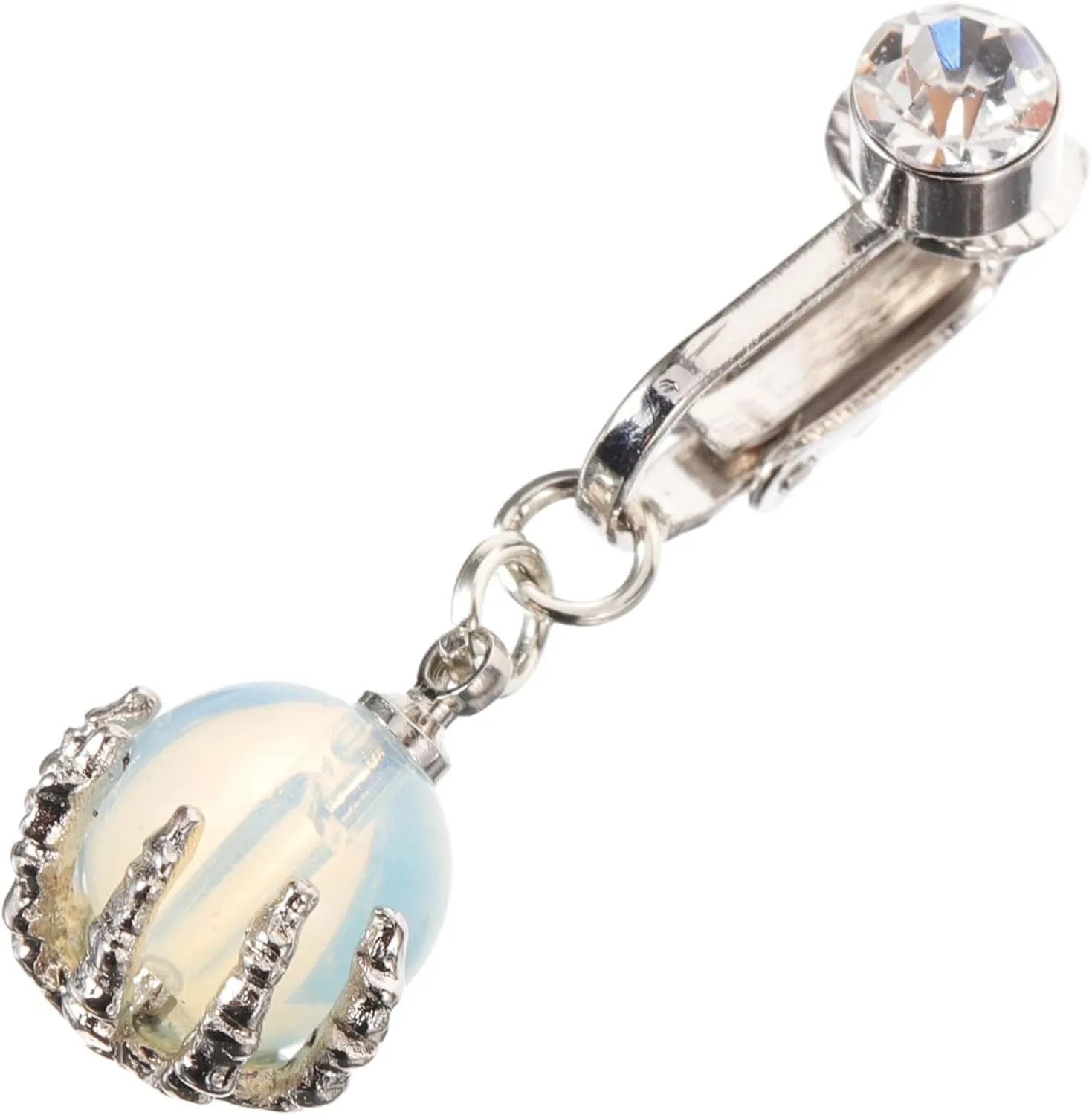 Non-piercing Fake Belly Button Ring Clip Navel Ring Dance Party Jewelry Fashion Accessory