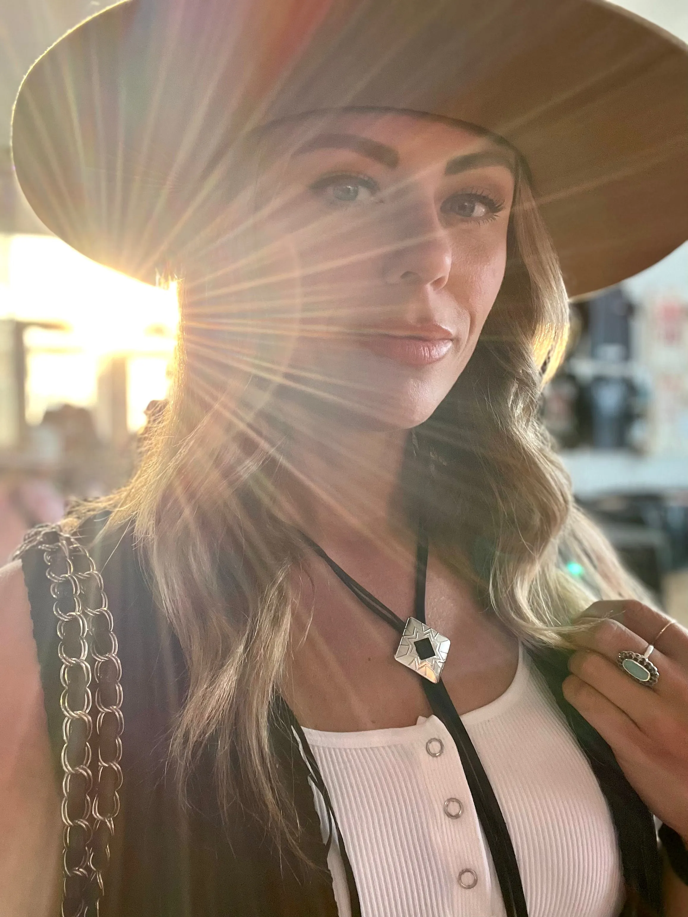 “Rangeland Bolo Necklaces (Silver)