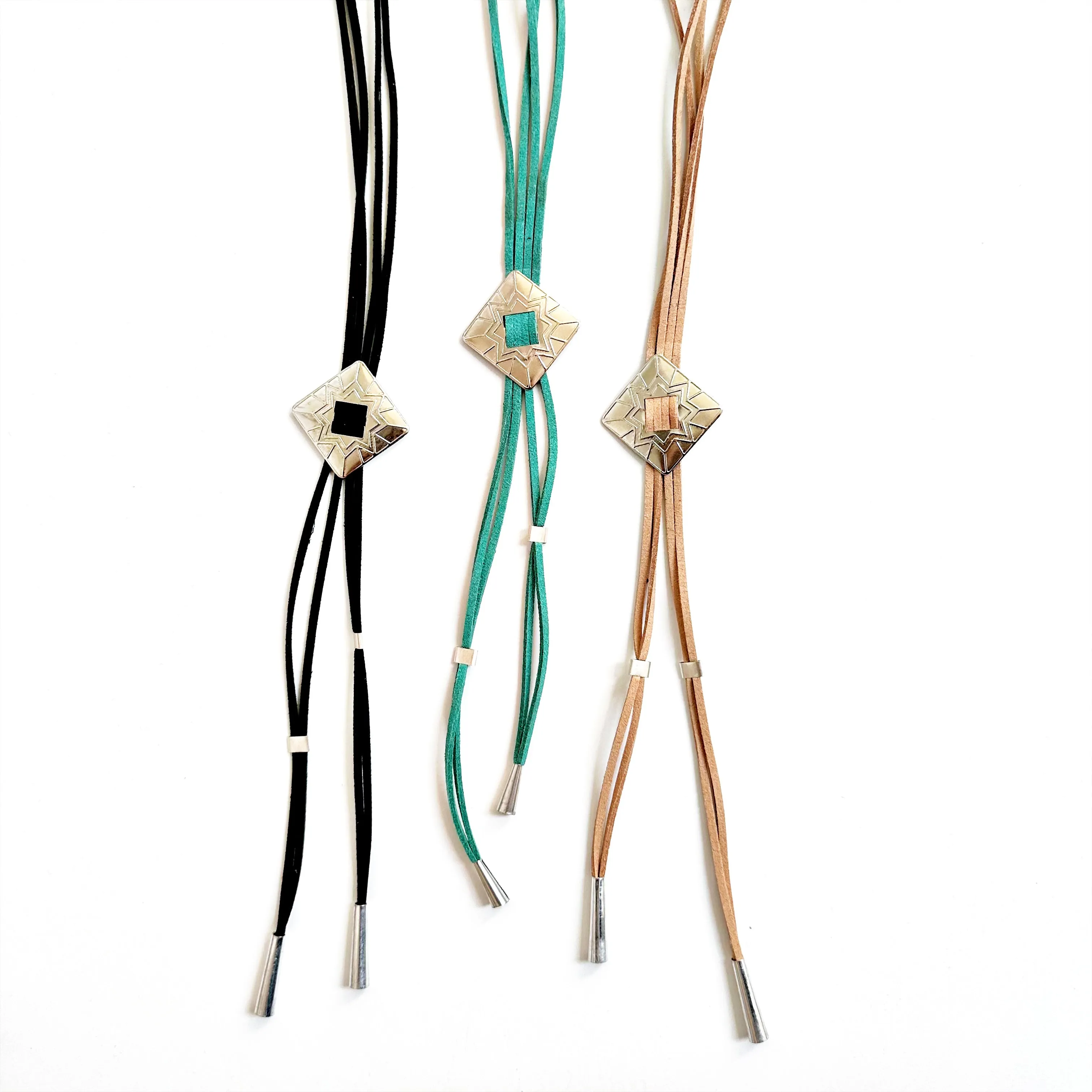“Rangeland Bolo Necklaces (Silver)