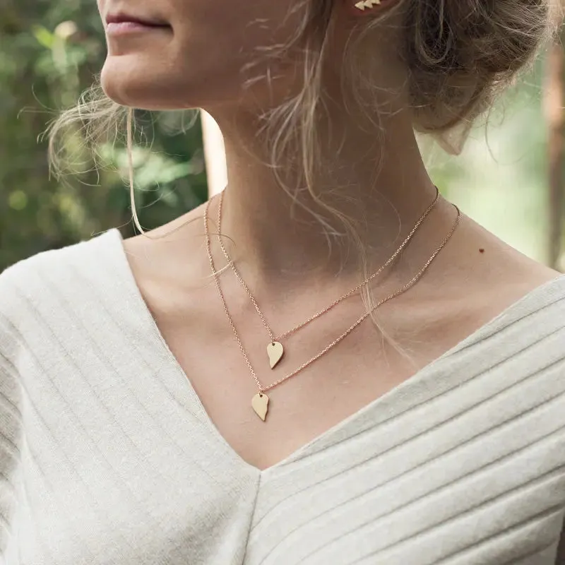 Split Heart Necklaces