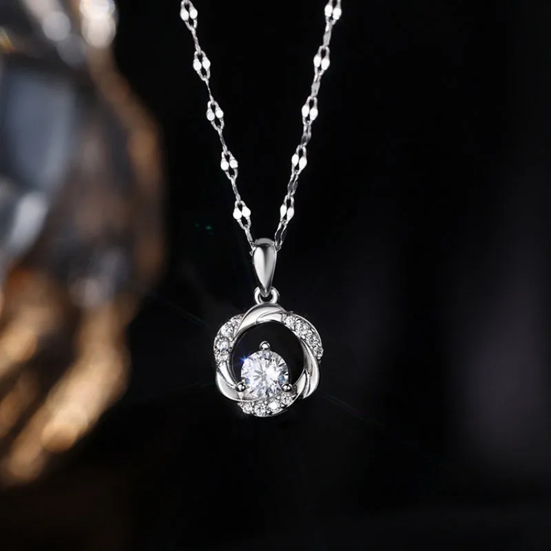 Sterling Silver Mobius Necklaces
