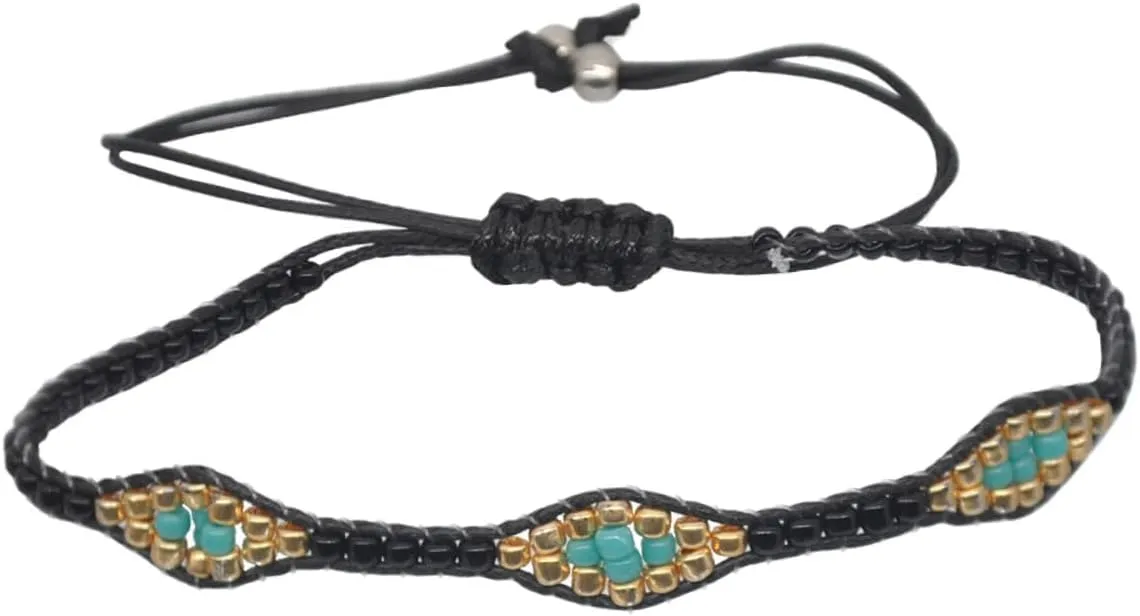 TENDYCOCO 1 PC Colorful Bead Bracelet Bracelets Colorful Bracelets for Women Fabric Wirstlet Women Bracelet Wrist