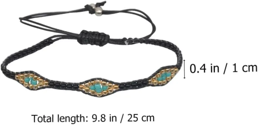 TENDYCOCO 1 PC Colorful Bead Bracelet Bracelets Colorful Bracelets for Women Fabric Wirstlet Women Bracelet Wrist