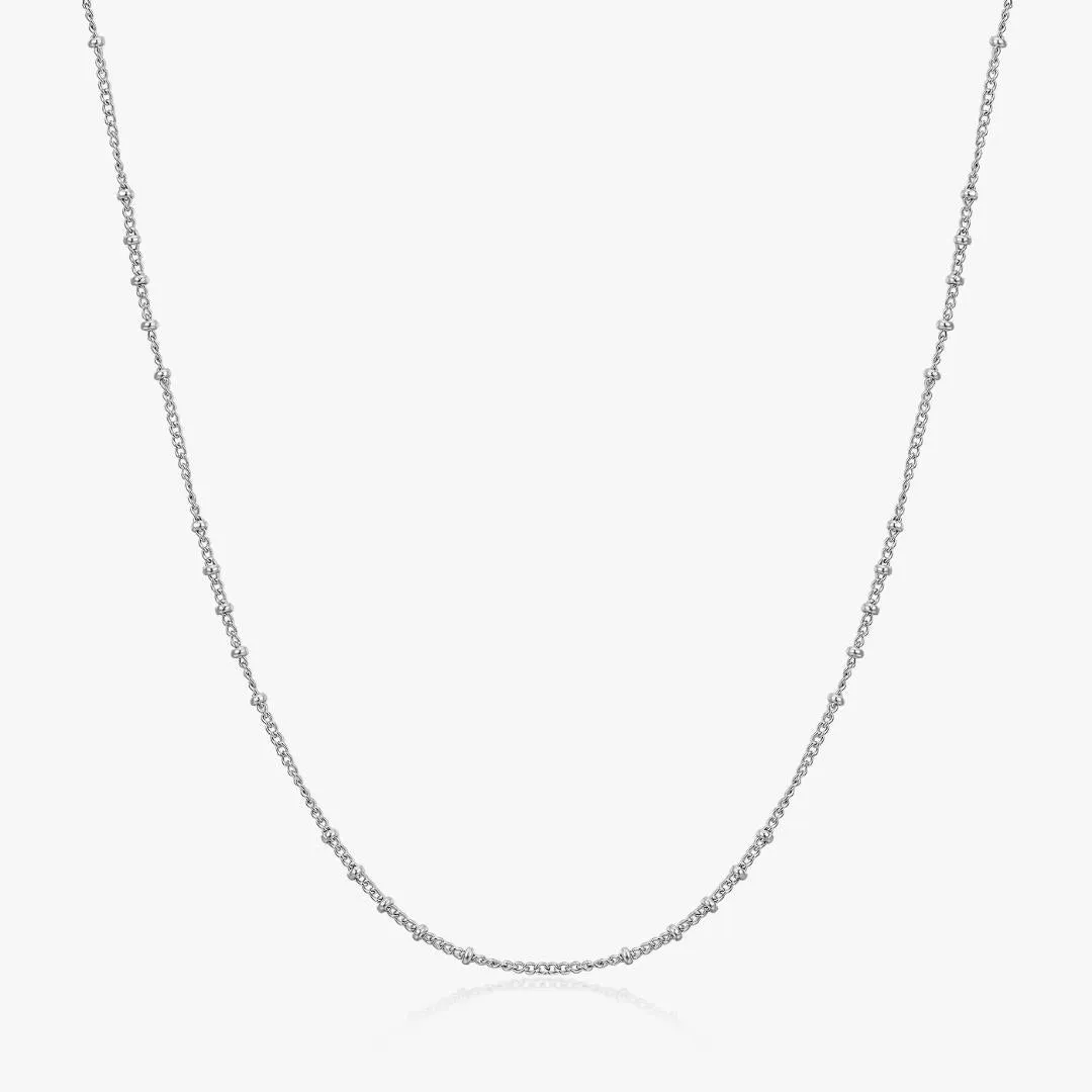 Thin Beaded Necklaces