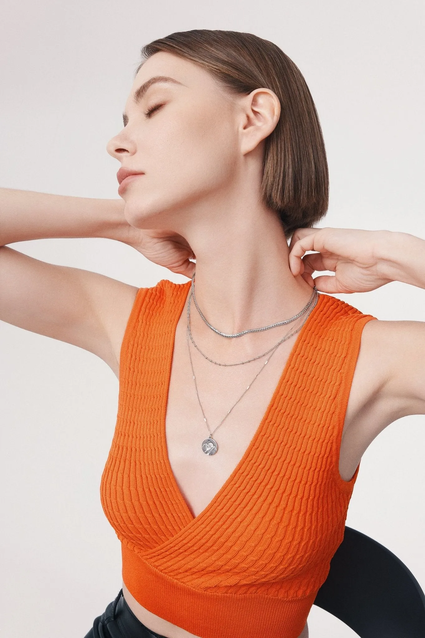 Thin Beaded Necklaces