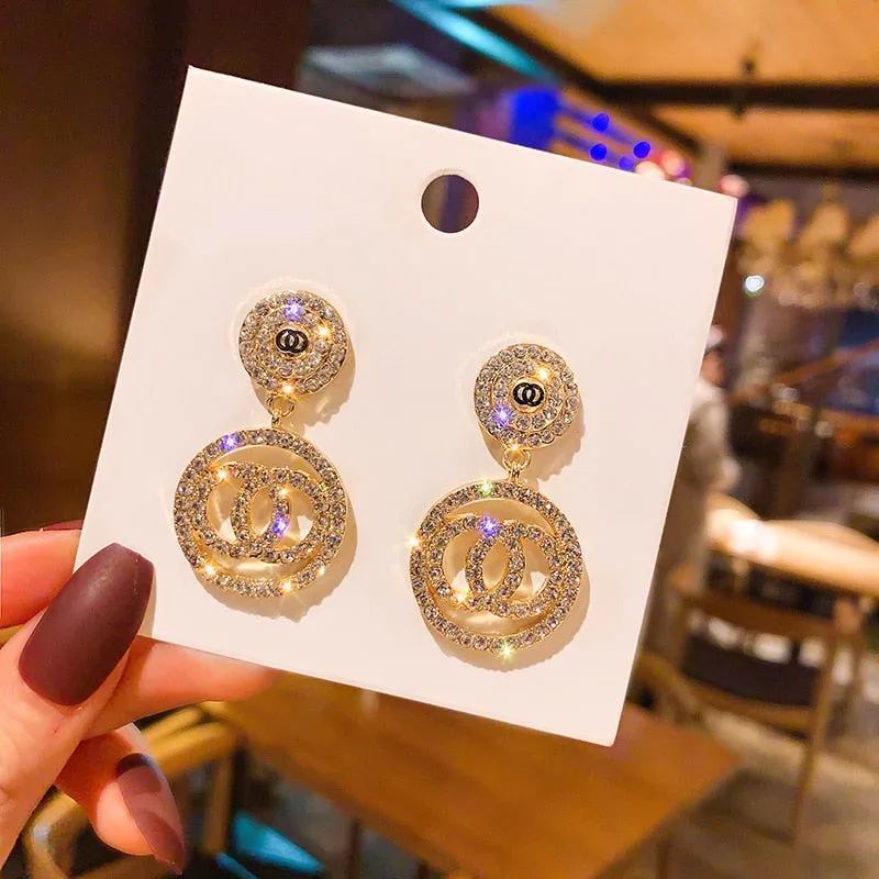 White Pearl Drop Earrings